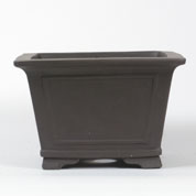 Vaso Cermica Bonsai - Quadrado -  C.26 x A.17 cm